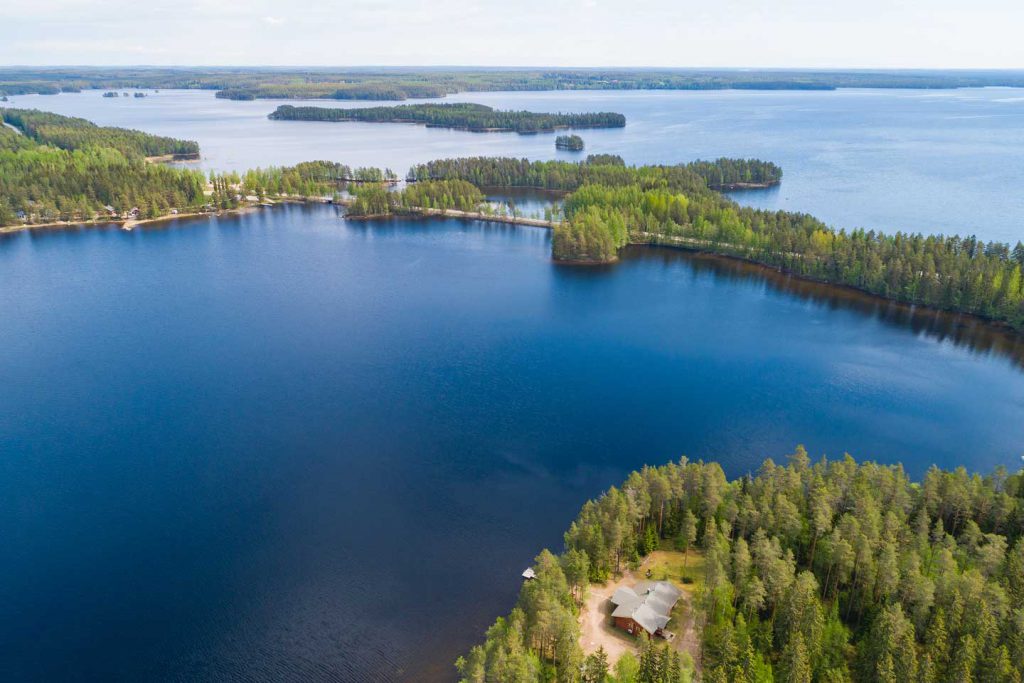 Majoitus Mäntyharju-Repovesi-reiteillä